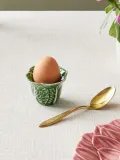Bordallo Pinheiro Рюмка для яйца Cabbage ручной росписи, тёмно-зелёный — фото 4