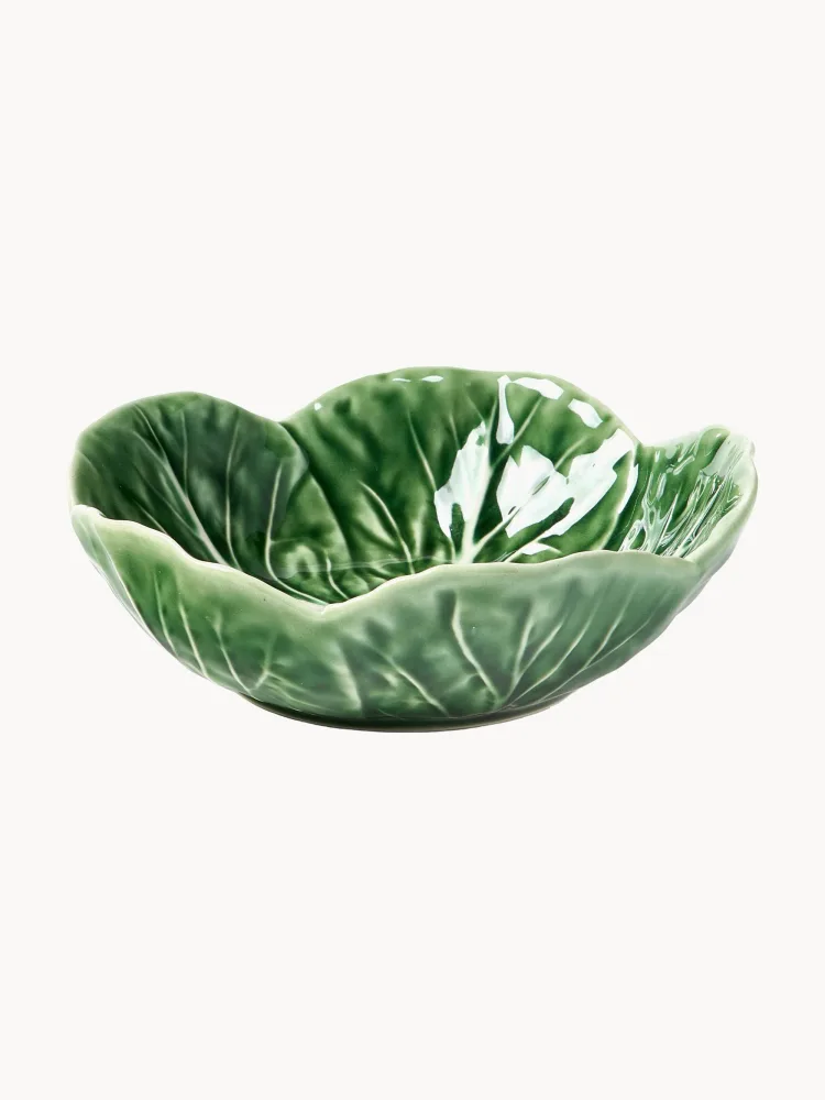 Bordallo Pinheiro Набор мисочек Cabbage в форме листа, 4 предмета
