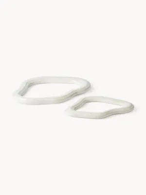 Broste Copenhagen Набор подставок Nordic Vanilla, керамика, 2 шт