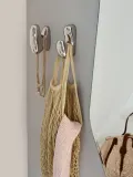 Broste Copenhagen Вешалка настенная Roberta из алюминия с одним крючком — фото 4
