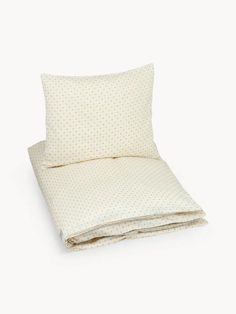 Cam Cam Copenhagen Комплект детского постельного белья Capri из хлопкового сатина, пододеяльник 100×140 см и наволочка 40×45 см