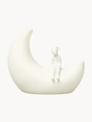 Cam Cam Copenhagen Настольный светильник детский Moon с плавной сменой цвета, силиконовый, 17х15х7 см, молочно-белый