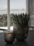 DBKD Ваза Simple Stripe из стекла высотой 14 см — фото 6