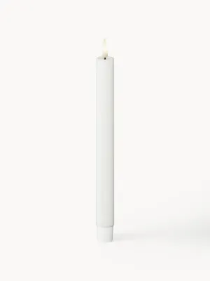 Набор светодиодных свечей Deluxe Home Art Real Flame, 2 предмета, В 24 см, Белый