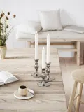 Набор светодиодных свечей Deluxe Home Art Real Flame, 2 предмета, В 24 см, Белый — фото 2