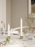 Набор светодиодных свечей Deluxe Home Art Real Flame, 2 предмета, В 24 см, Белый — фото 4