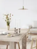 Набор светодиодных свечей Deluxe Home Art Real Flame, 2 предмета, В 15 см, Белый — фото 3