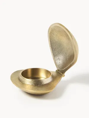 Подсвечник Ferm Living Clam из латуни