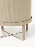 Ferm Living Кашпо на подставке Bau, 38 см, Ø 28 × В 38 см, Светлый бежевый — фото 4