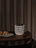 Ferm Living Корзина для хранения Nalan из керамики ручной работы, Ø 16 × В 15 см, Приглушённый белый — фото 7