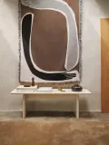Ferm Living Плед Pose из хлопка ручной работы — фото 4