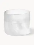 Ferm Living Набор стаканов Ripple низкой формы, 4 шт., 200 мл, полупрозрачные матовые, арт. R26841 — фото 5