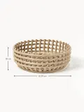 Ferm Living Чаша декоративная из керамики Centrepiece, диаметр 29 см, Ø 29 × В 10 см, Светлый бежевый — фото 2