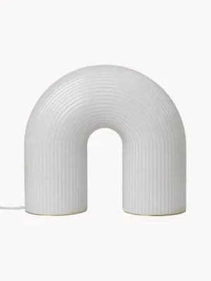 Ferm Living Настольный светильник Vuelta, Ш 22 × В 22 см, Белый