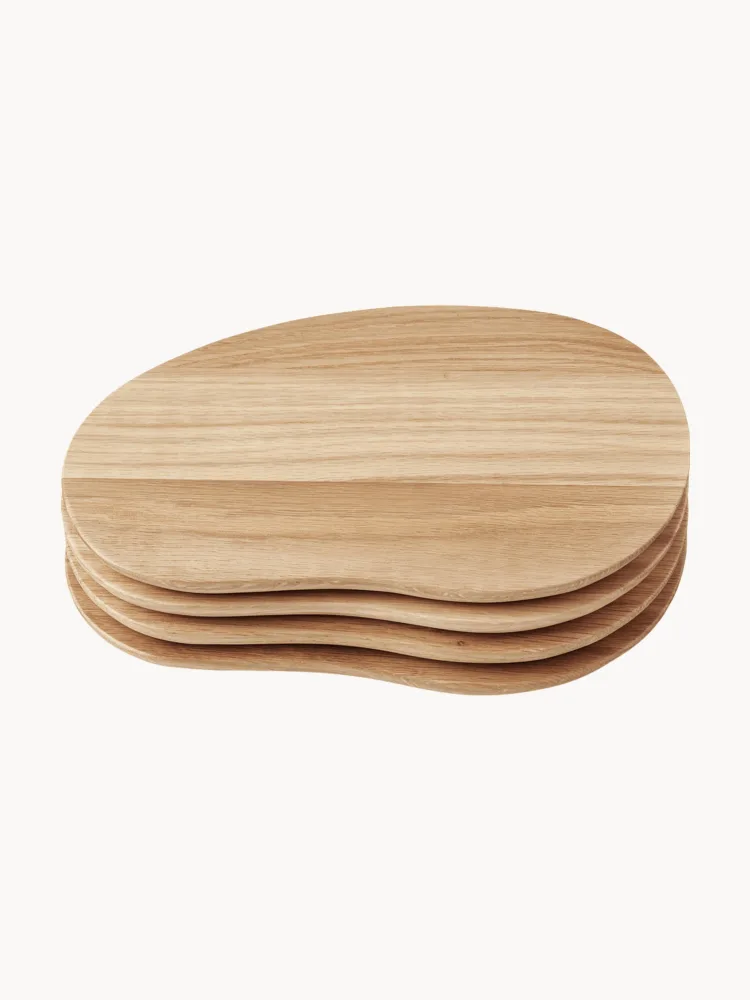 Комплект разделочных досок Ferm Living Cairn из дуба, 4 предмета