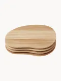Комплект разделочных досок Ferm Living Cairn из дуба, 4 предмета — фото 1