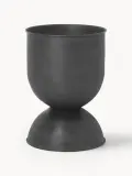 Ferm Living Кашпо Hourglass, высота 43 см, Ø 30 × В 43 см, Чёрный — фото 1