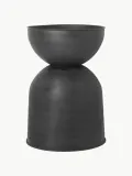 Ferm Living Кашпо Hourglass, высота 43 см, Ø 30 × В 43 см, Чёрный — фото 2