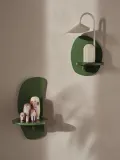 Ferm Living Kids Набор игрушек деревянных Critter в виде зверей-матрёшек, 5 фигурок, самая крупная 6х14 см, разноцветный — фото 4