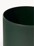 Ferm Living Кашпо на подставке Bau, 38 см, Ø 28 × В 38 см, Тёмный зелёный — фото 3