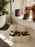 Ferm Living Коробка для хранения Grib, Ш 35 × В 17 см, Светлый бежевый — фото 7