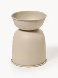 Ferm Living Кашпо Hourglass, высота 30 см, Ø 21 × В 30 см, Светлый бежевый — фото 4