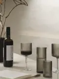 Ferm Living Бокал для красного вина Ripple, серый, 325 мл — фото 3