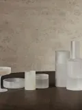 Ferm Living Набор рюмок Ripple с волнистым рельефом, 4 шт., 140 мл, белые матовые — фото 8