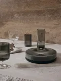 Декантер Ferm Living Ripple из выдувного стекла, 1,1 л, серый глянцевый — фото 4