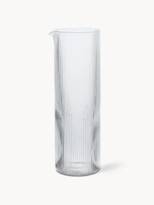 Карафка Ferm Living Ripple, 1,1 л, прозрачная, глянцевая