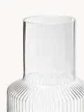 Комплект Ferm Living Ripple карафка и стакан, прозрачные, 2 предмета — фото 2