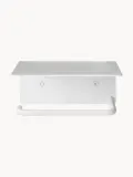 Ferm Living Держатель для туалетной бумаги Dora настенный с полкой, Ш 14 × В 11 см, Белый — фото 1