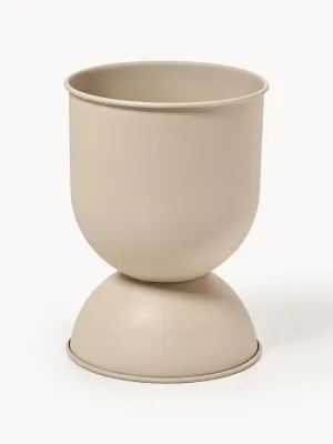 Ferm Living Кашпо Hourglass, высота 43 см, Ø 30 × В 43 см, Светлый бежевый