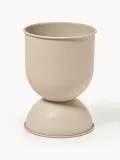 Ferm Living Кашпо Hourglass, высота 43 см, Ø 30 × В 43 см, Светлый бежевый — фото 1