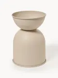 Ferm Living Кашпо Hourglass, высота 43 см, Ø 30 × В 43 см, Светлый бежевый — фото 4