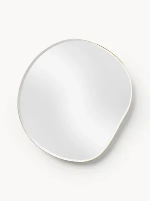 Ferm Living Зеркало настенное Pond, золотистое