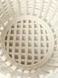 Ferm Living Корзина для хранения Nalan из керамики ручной работы, Ø 24 × В 21 см, Приглушённый белый — фото 4