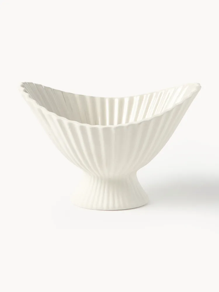 Ferm Living Миска декоративная Fountain из каменной керамики, 19 см