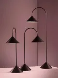 Frandsen Настольный светильник Grasp бордовый матовый — фото 7