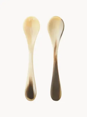 Georg Jensen Набор ложечек для икры Indulgence из рога буйвола, 10 см