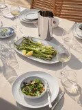 Georg Jensen Набор тарелок десертных из фарфора Koppel, 4 предмета, Ø 10 см, Белый — фото 4