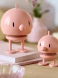 Hoptimist Статуэтка Bumble из пластика, Ø 9 × В 11 см, Пыльный розовый — фото 4
