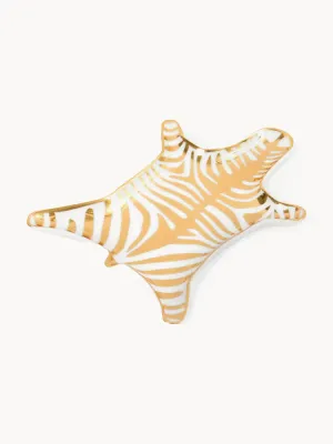 Jonathan Adler Поднос декоративный Zebra из фарфора, 15 x 11 см