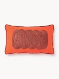 Jonathan Adler Подушка декоративная Pompidou, Ш 30 × Д 50 см, Оранжевый — фото 1