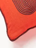 Jonathan Adler Подушка декоративная Pompidou, Ш 30 × Д 50 см, Оранжевый — фото 4