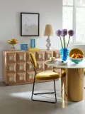 Jonathan Adler Ваза Como ручной работы под мрамор высотой 17 см — фото 3