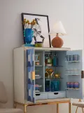 Jonathan Adler Ваза Como ручной работы под мрамор высотой 17 см — фото 5