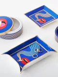 Jonathan Adler Поднос декоративный фарфоровый Full Dose, 18 x 13 см — фото 3