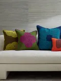 Jonathan Adler Подушка декоративная Pompidou, Ш 45 × Д 45 см, Светлый жёлтый — фото 8