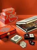 Jonathan Adler Коробка для хранения ручной работы Eden, Ш 20 × Г 10 см, Оранжевый — фото 5